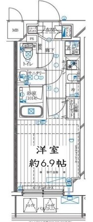 レガリス溝の口の物件間取画像